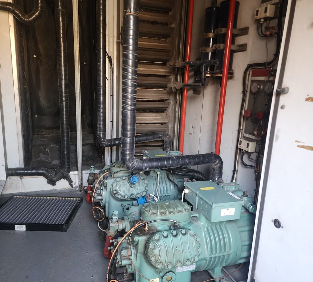 Refrigeration plant room